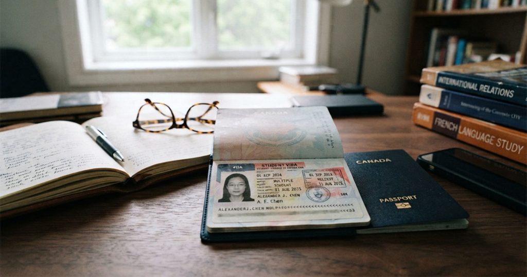 study abroad with family visa