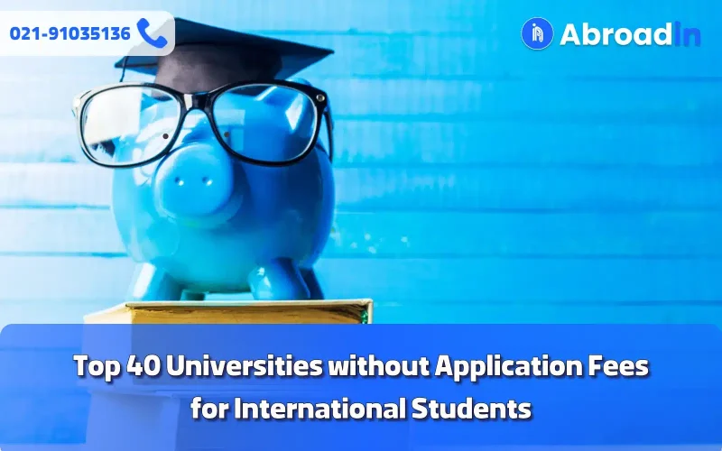 universities without application fees
