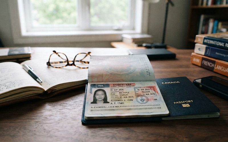 study abroad with family visa