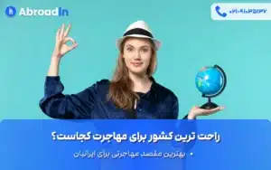راحت ترین کشور برای مهاجرت